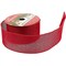 2 Pack Red Burlap Ribbon for Christmas Tree Craft Gift Wraps Decor, 2.5"X10 Yds